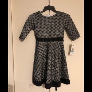 Nice black and silver size 16 girls dress